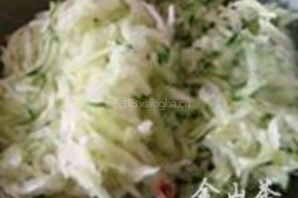 西瓜皮虾皮鸡蛋饺子的做法图解6