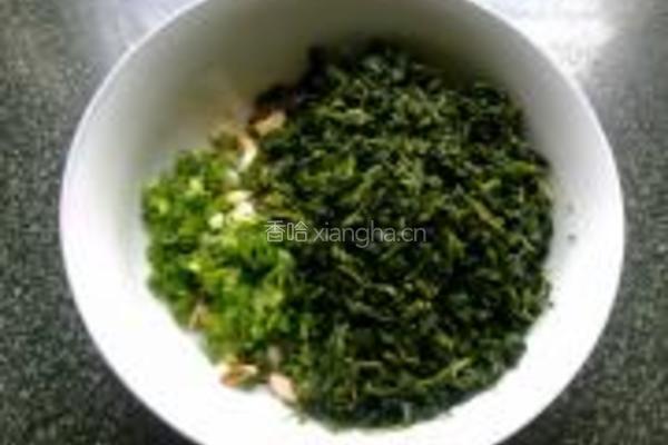 马兰头拌香干的做法图解4