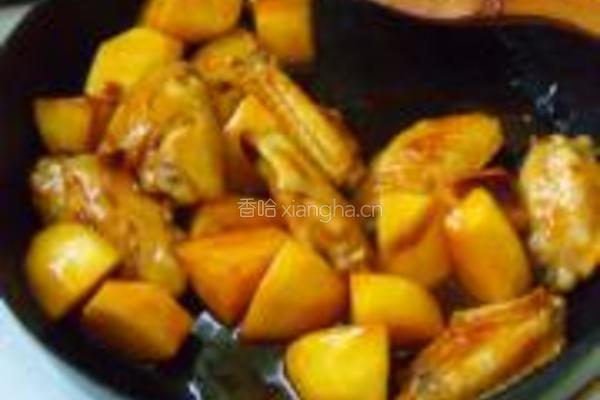 苹果烧鸡翅的做法图解6