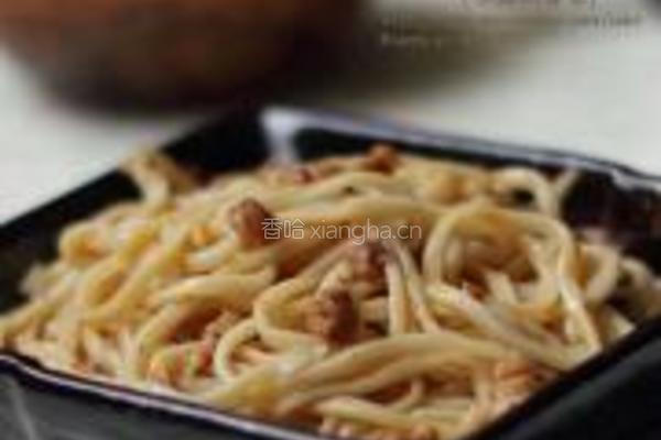 冬菇肉酱面的做法图解19