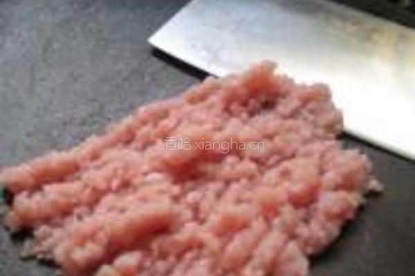 冬菇肉酱面的做法图解5
