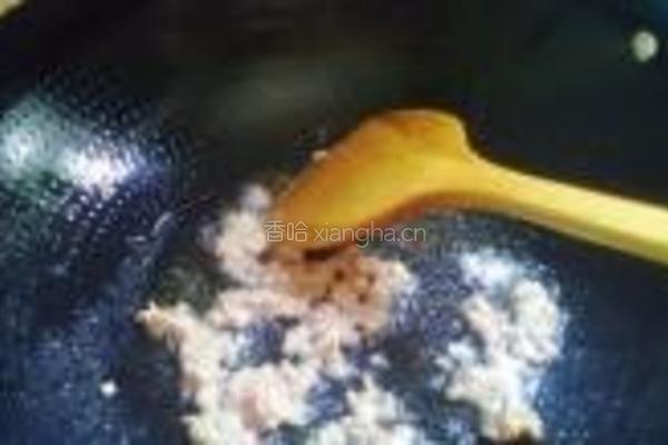 蚝油肉沫手撕茄子的做法图解4