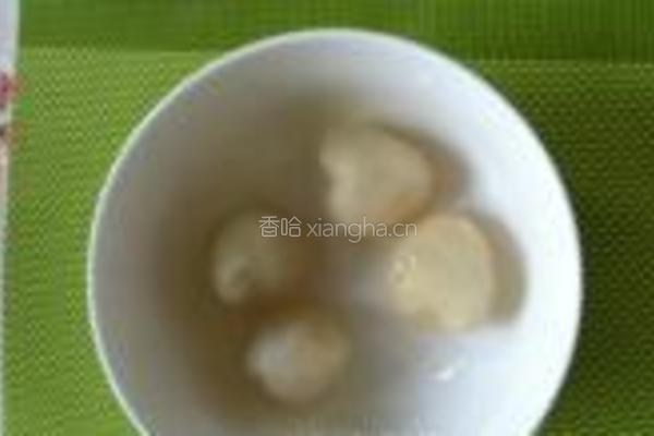 木瓜牛奶西米露的做法图解3