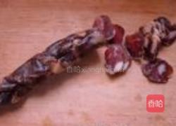 腊肠煲仔饭的做法图解3