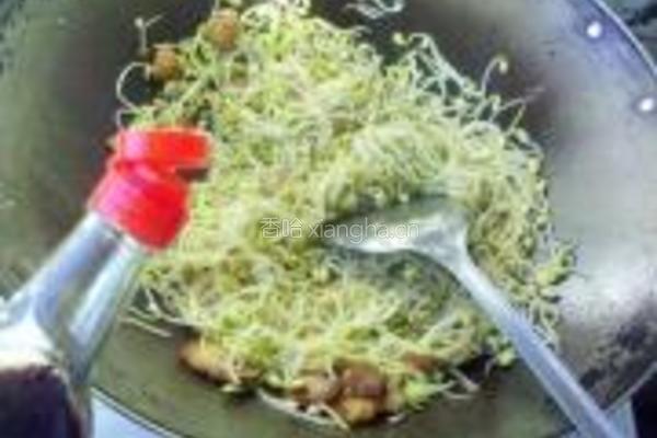 豆芽回锅肉的做法图解6