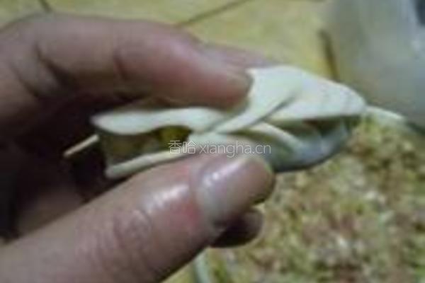 圆白菜肉紫菜水饺的做法图解11