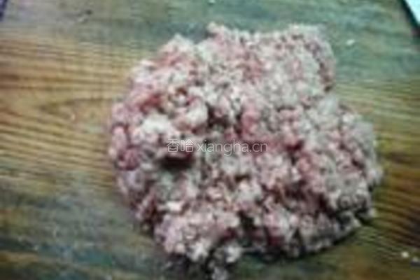 圆白菜肉紫菜水饺的做法图解3