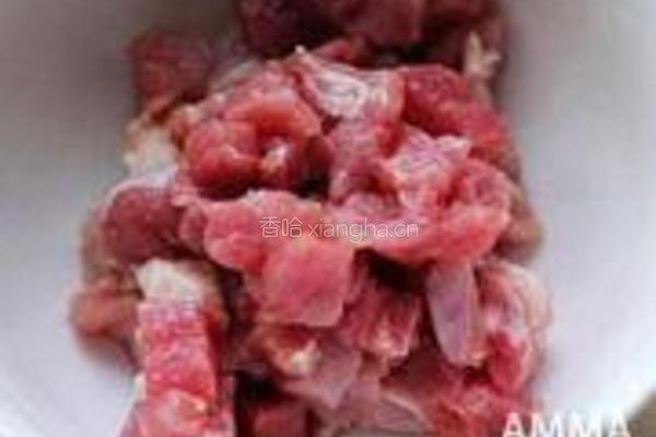 红烧肉末豆腐的做法图解2