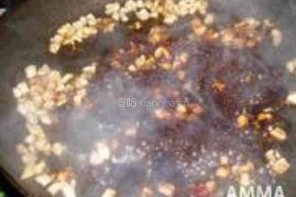 红烧肉末豆腐的做法图解5