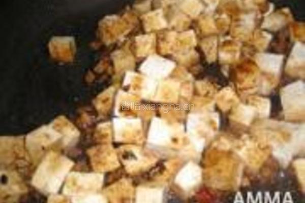红烧肉末豆腐的做法图解6