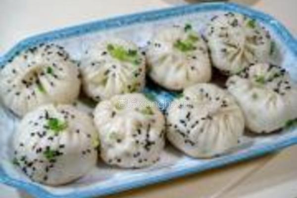 鲜虾菜心生煎包的做法图解18