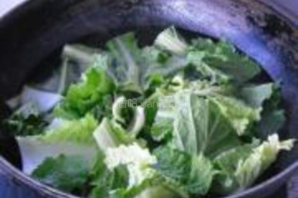 小白菜炖土豆的做法图解4