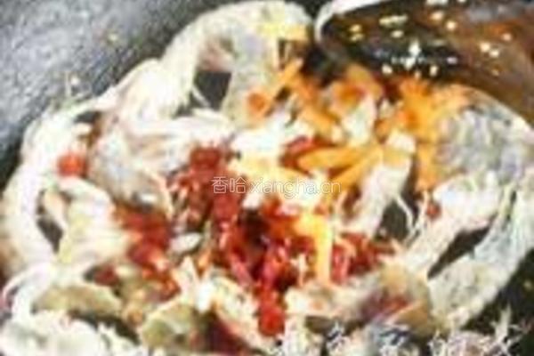 香辣虾蛄的做法图解2