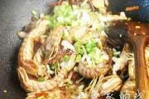 香辣虾蛄的做法图解3