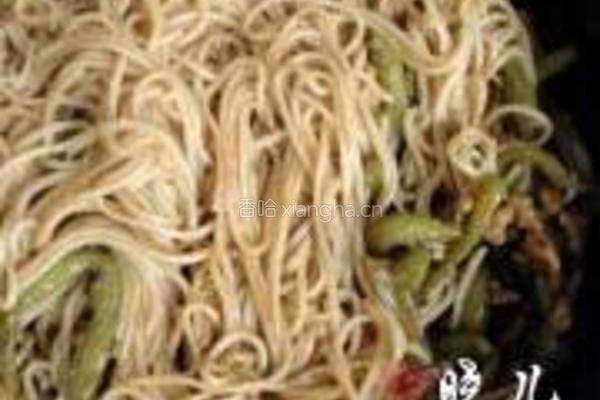 四季豆焖面的做法图解15