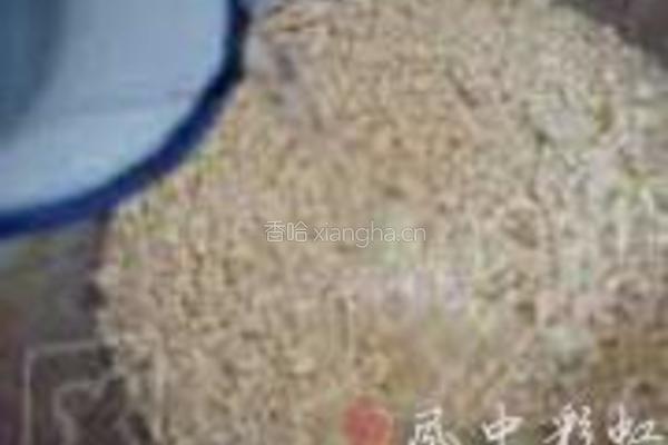 枣泥黄米团子的做法图解1
