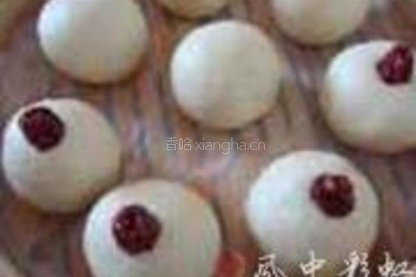 枣泥黄米团子的做法图解4