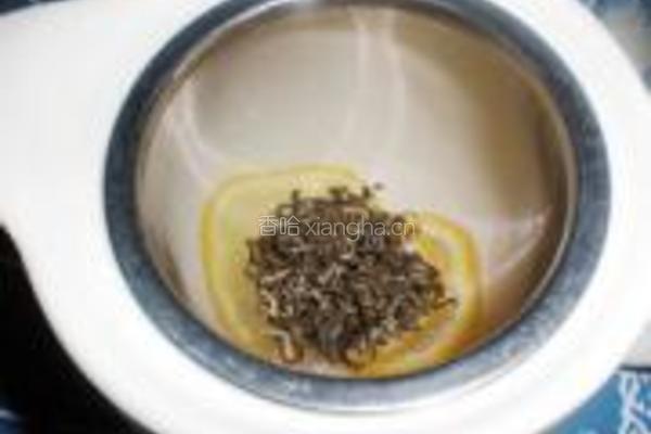 柠檬蜂蜜绿茶的做法图解3
