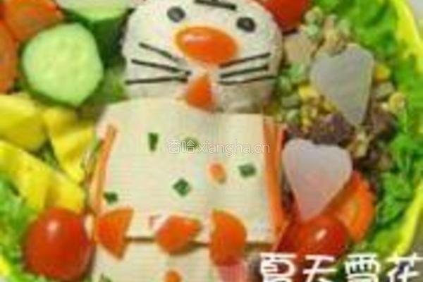 虎年爱心便当的做法图解6