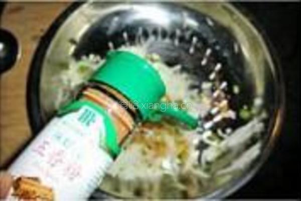 桑叶粉萝卜饼的做法图解4