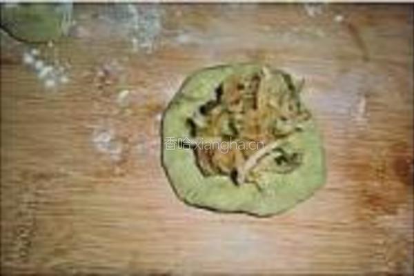 桑叶粉萝卜饼的做法图解8