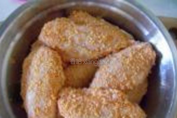 粉蒸鸡翅的做法图解6