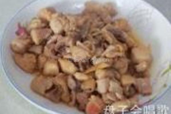 芒果三色鸡丁的做法图解4