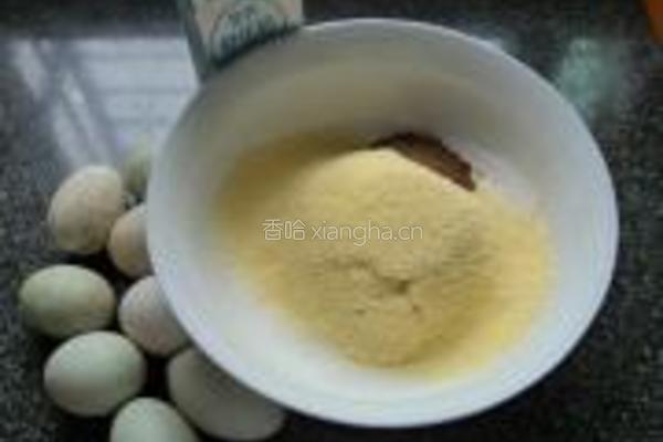 可可鸡蛋饼的做法图解1