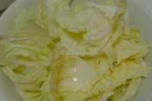 白菜豆腐汤的做法图解2
