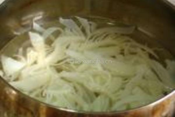 凉拌牛百叶的做法图解3