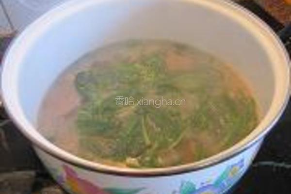 蒲公英猪肝汤的做法图解6