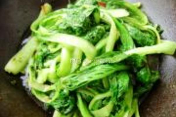 小白菜大杂烩的做法图解5