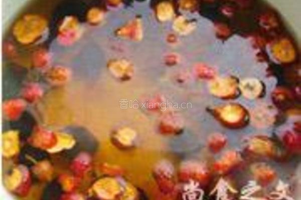 清凉薄荷酸梅汤的做法图解2
