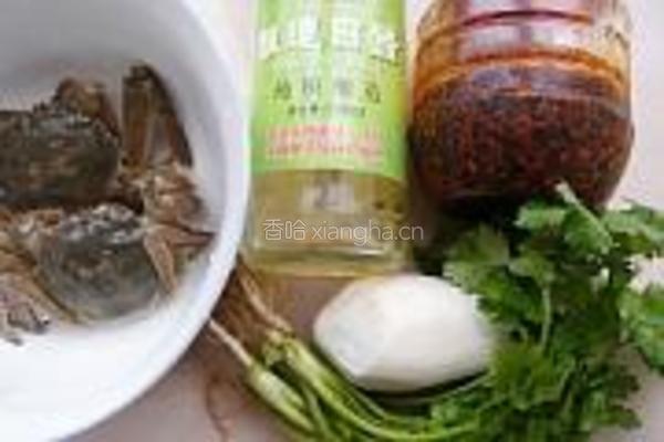 蟹拌鸡腿菇的做法图解1