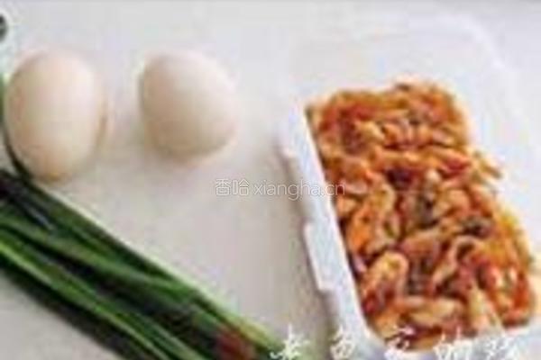 河虾韭菜蛋饼的做法图解4