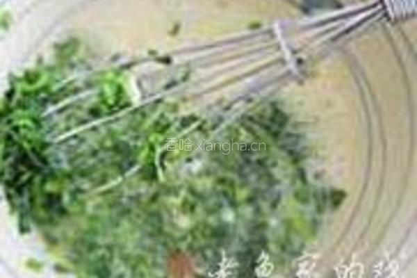 河虾韭菜蛋饼的做法图解6