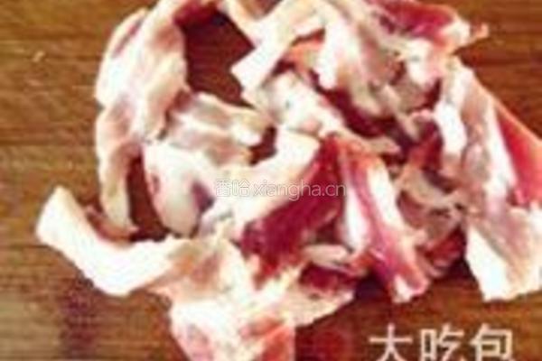 干锅五花肉菜花的做法图解3