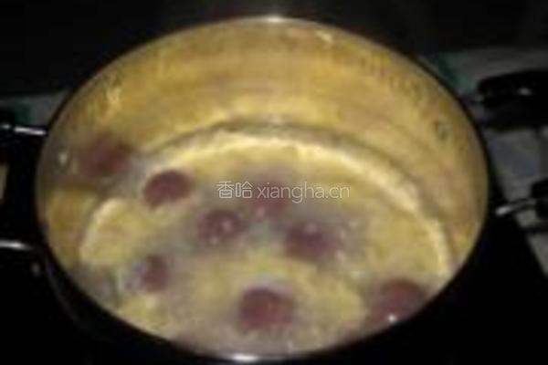 醪糟鸡蛋汤圆的做法图解6