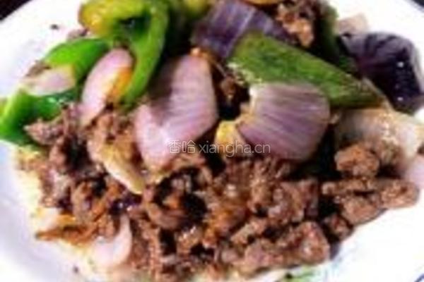 青椒蚝油烩牛肉的做法图解10