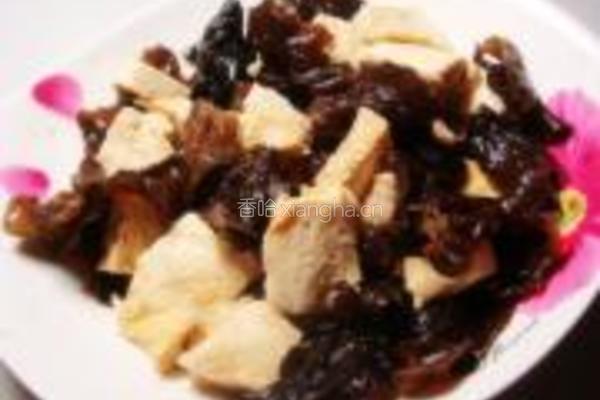木耳拌豆腐的做法图解6
