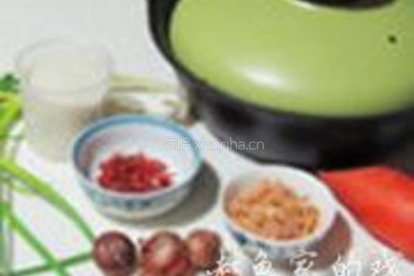 藏红花虾干饭的做法图解1