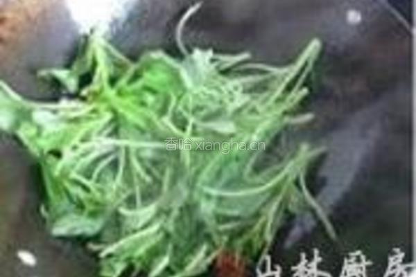 苋菜皮蛋汤的做法图解3