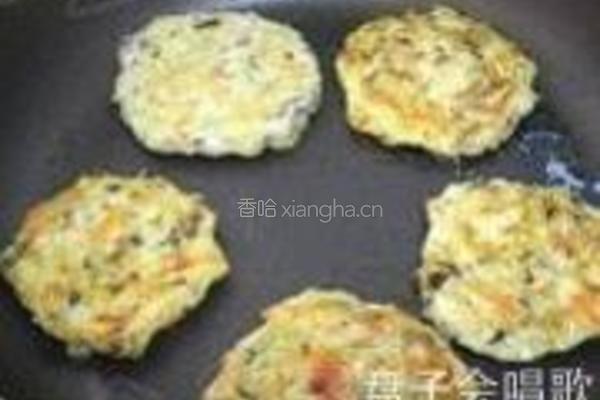 西瓜皮鸡肉饼的做法图解9