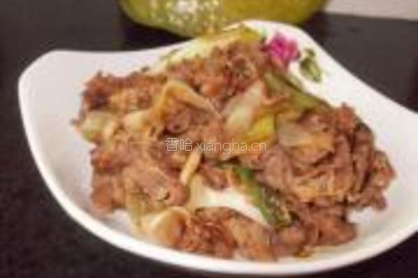 京葱炒羊肉的做法图解9