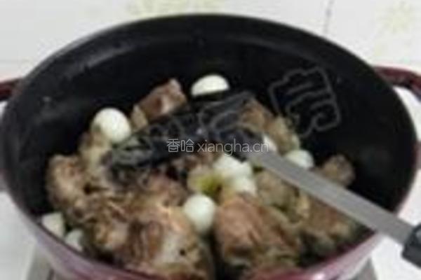 莲藕烧排骨的做法图解10