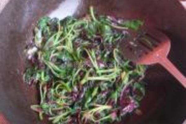 清炒苋菜的做法图解4