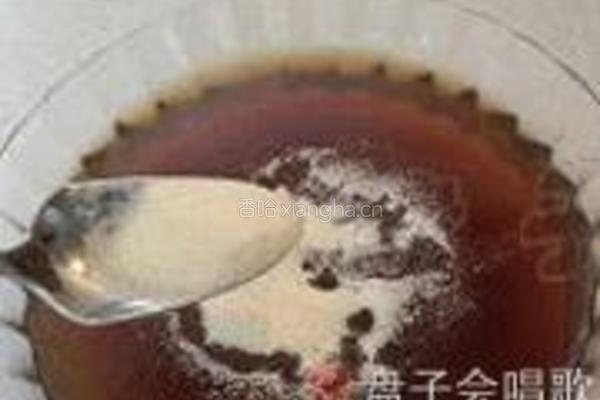 红糖山楂大麦茶冻的做法图解5
