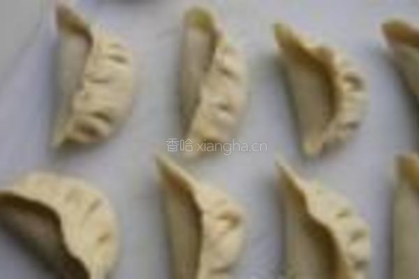 蟹肉皮冻煎饺的做法图解14