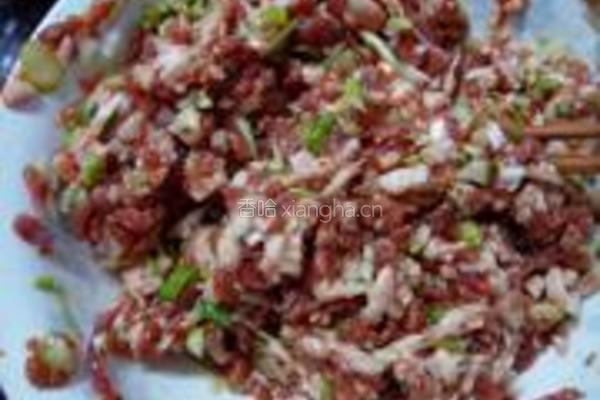 苜蓿肉的做法图解3