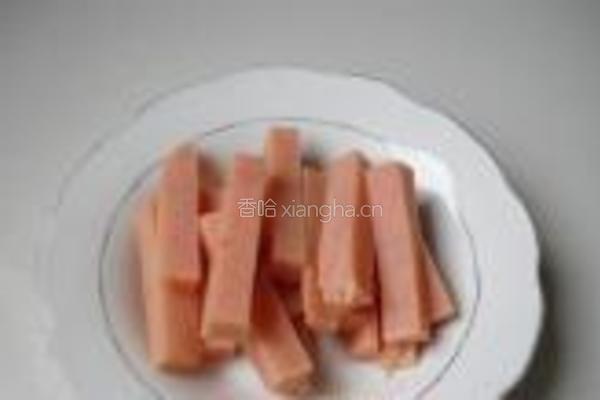 豆皮苦菊卷的做法图解3